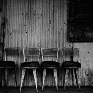 Chairs, Asian bazaar, 1984